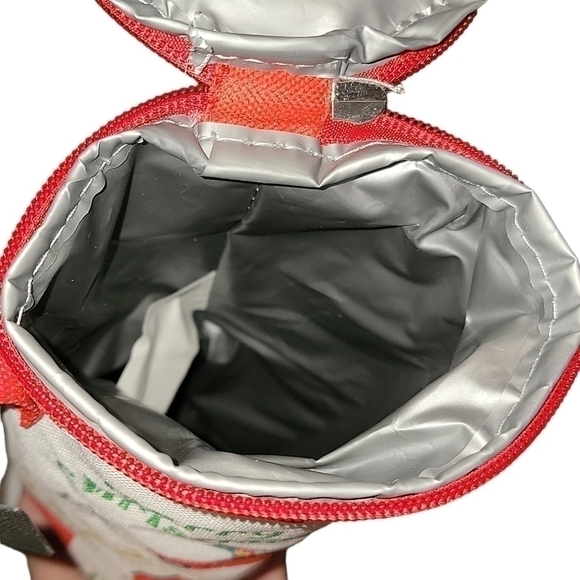 Christmas insulated wine carrier new with tags - Picture 3 of 8